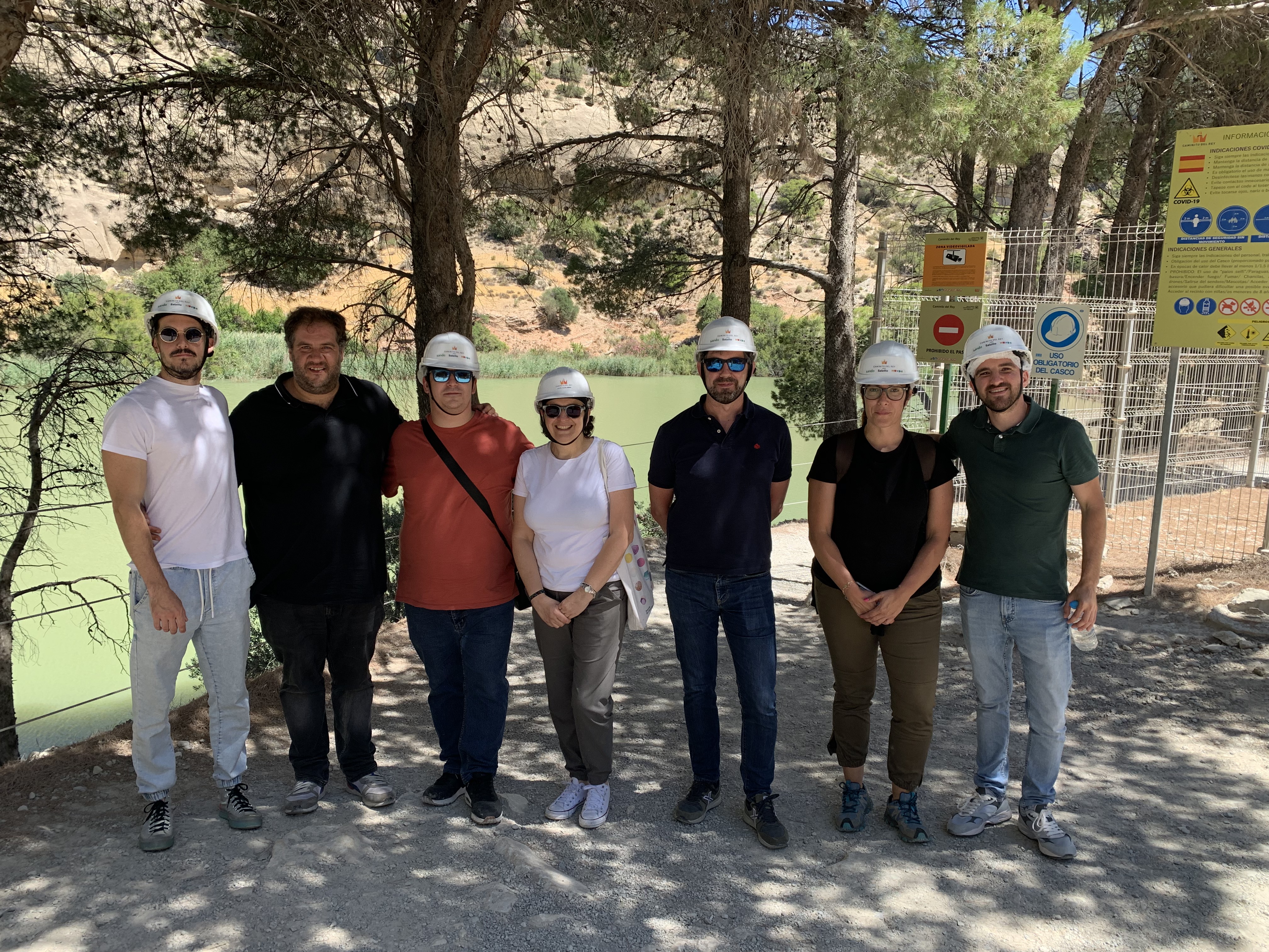 Jornadas de trabajo de campo del proyecto Estudio de capacidad de carga turística del municipio Cuevas del Becerro (Málaga).